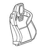 84022057 - Body: Seat Back Cover for Chevrolet: Camaro Image