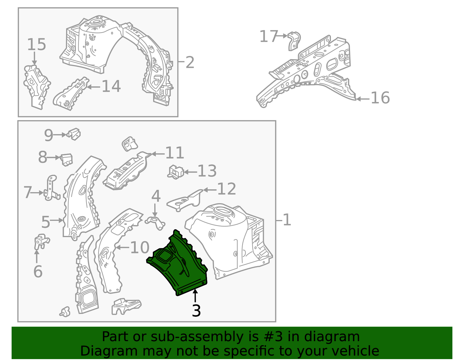 2018-2020 Buick Front Panel - Driver's Side (LH) 22978146 | TascaParts.com