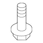 1130206351 - : Hinge Bolt for Kia: Forte, Forte Koup, Rio, Spectra Image