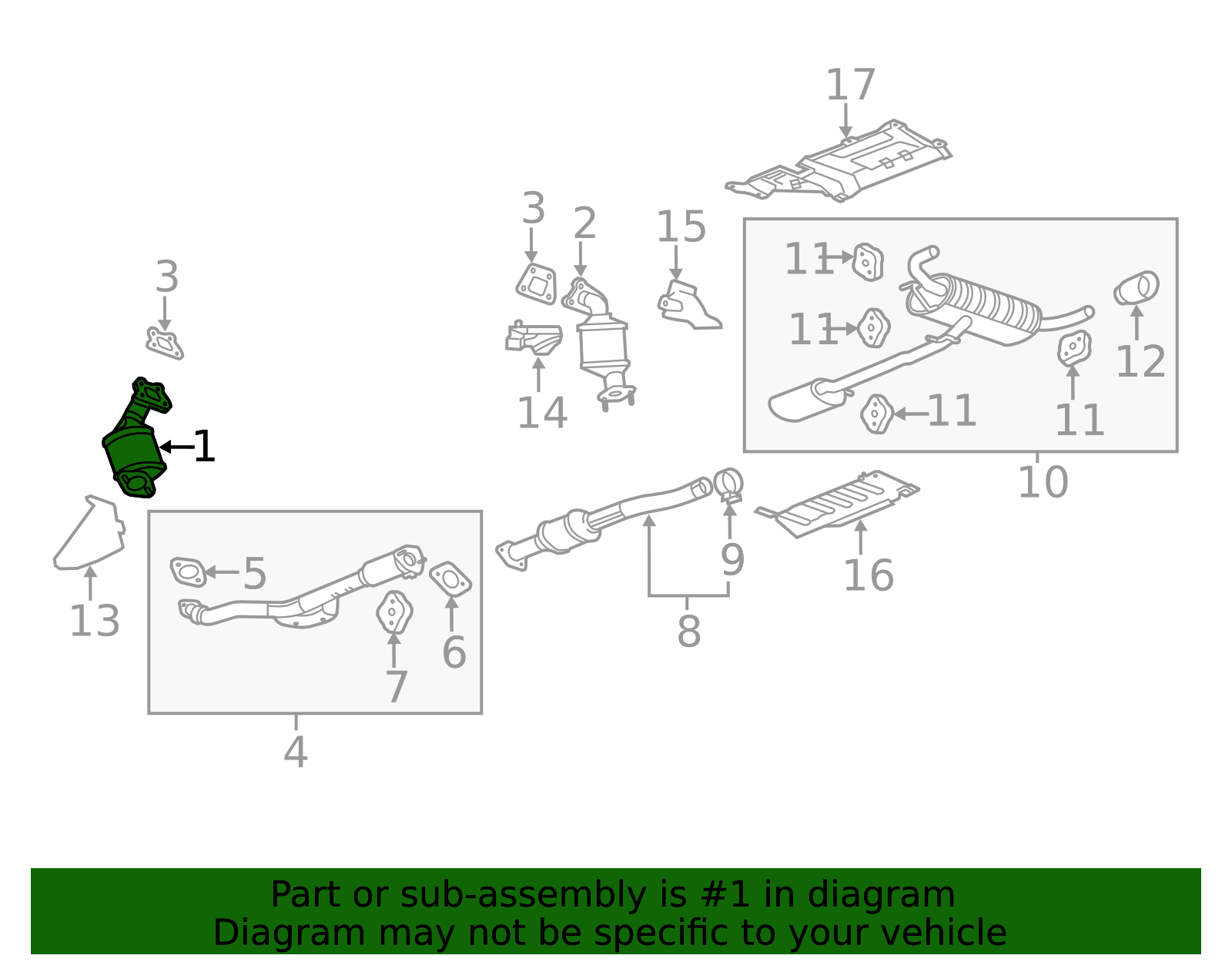 Catalytic Converter 19418952 | Capital Chevy Parts
