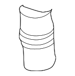 55036003AB - HVAC: Dehydrator for Dodge: B150, B1500, B250, B2500, B350, B3500, D100, D150, D250, D350, Ramcharger, W100, W150, W250, W350 Image