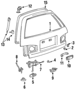 6903806010 - : Lock for Toyota Image
