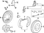 1N3611053ABEF - : Wheel Cylinder for Volkswagen: ID. Buzz Image