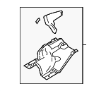 BDTT5645XC - : Center Shield for Mazda: 3 Image