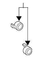 55315WB002 - Body: Reinforced Beam Spacer for Scion: iA | Toyota: Yaris, Yaris iA Image