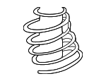 20923328 - Suspension: Coil Spring for Buick: LaCrosse | Chevrolet: Impala, Monte Carlo Image
