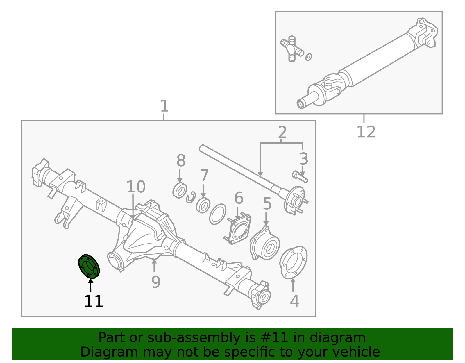2004-2019 Nissan Companion Flange 38210-8S100 | QuirkParts