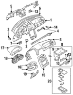 NA7564030D00 - : Glove Box Assembly for Mazda: Miata Image