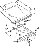 ZZM152310 - : Hood for Mazda: B2300, B3000, B4000 Image