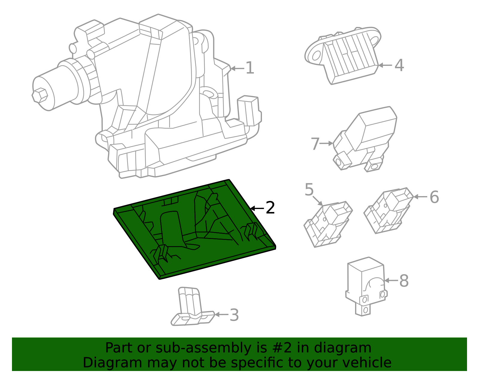 2024-2025 Lexus GX550 Lift-Gate Latch Cover 69321-60070 | OEM Parts Online