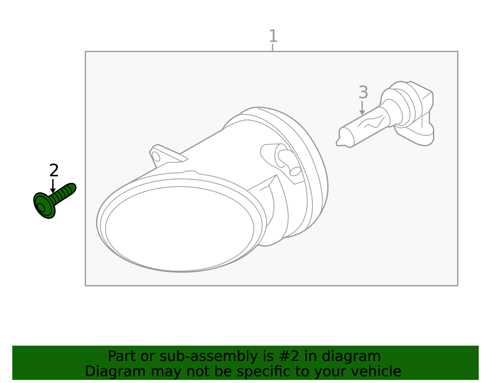 WHT-005-764 - Center Grille Mount Bolt 2012-2025 Audi | Euro Parts 4 Less
