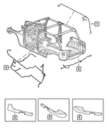 68274276AD - Electrical: Body Wiring for Jeep: Wrangler, Wrangler JK Image