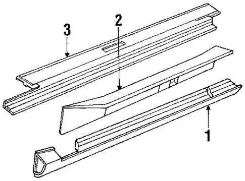 Rocker Panel for 1991 Jaguar XJS #0