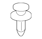 GD7A50EA1 - Body: Bumper Cover Fastener for Mazda: 2, 3, 5, 6, CX-3, CX-30, CX-5, CX-50, CX-7, CX-70, CX-9, CX-90, Millenia, MPV, MX-30 EV, MX-5 Miata, Protege, Protege5, RX-8 Image