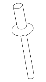 BN8F50355 - Body: Bumper Guard Rivet for Mazda: 3, 5, 6, CX-3, CX-5, CX-50, CX-7, CX-9, MX-5 Miata, RX-8 Image