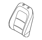 PJ6Z7864416EG - : Seat Back Cover for Ford: Escape Image