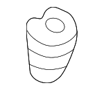 15077442 - Body: Hood Bumper for Buick: Rainier | Chevrolet: Trailblazer, Trailblazer EXT | GMC: Envoy, Envoy XL, Envoy XUV | Oldsmobile: Bravada Image