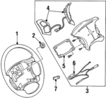 12537694 - Steering: Steering Wheel for GM Image