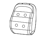 68237017AA - Body: Seat Back Pad for Ram: ProMaster 1500, ProMaster 2500, ProMaster 3500 Image