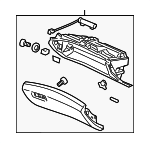 77501SJAA04ZB - : Glove Box Assembly for Acura Image