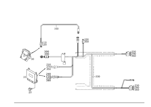 Parktronic System (Pts) for 2005 Mercedes-Benz C55 AMG #0