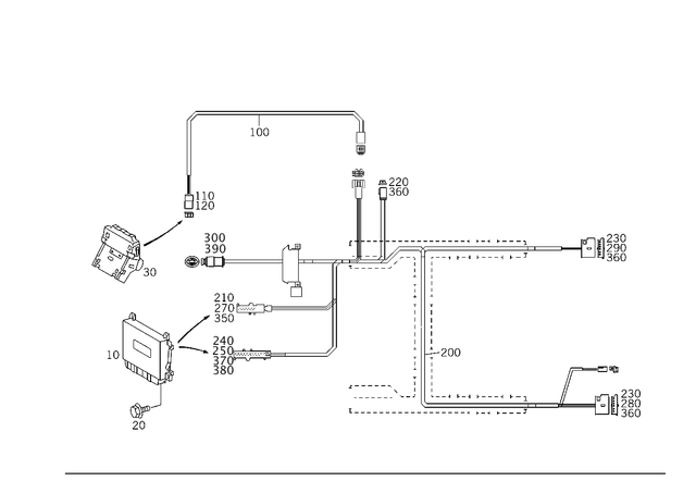 2095452432 - Electrical System: Control Unit for Mercedes-Benz: 180C, C230, C240, C280, C32 AMG, C320, C350, C55 AMG, CLK320, CLK350, CLK500, CLK55 AMG, CLK550, CLK63 AMG Image image