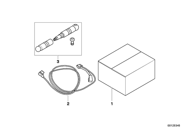 71607678174 - : Safety Screw With Tool for BMW-Motorrad Image