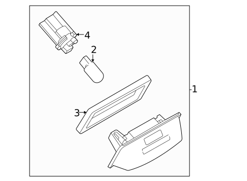 Bulbs - Chassis for 2021 Nissan Armada #1