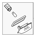 265108991B - Electrical: License Lamp for Nissan Image