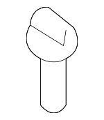 9975728670102A - Body: Center Cover Fastener for Porsche: 911, Boxster, Cayman Image