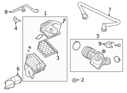 Air Intake for 2024 Cadillac CT4 #0