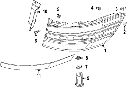 Tail Lamps for 2025 Genesis GV80 Coupe #0