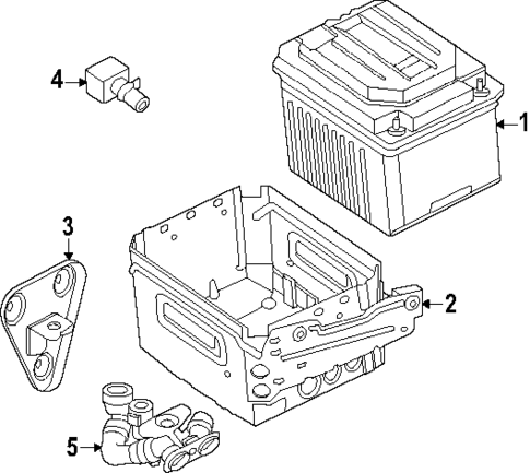 Battery for 2025 BMW X5 #1