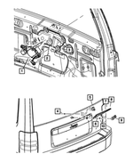 57010180AB - Electrical: Wiper Park Ramp for Jeep: Liberty Image