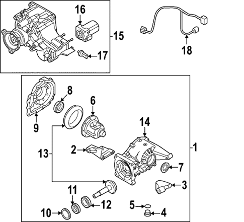 Axle & Differential for 2025 Kia Sorento #1