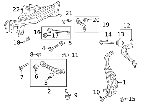 Suspension Components for 2022 Audi e-tron S #0