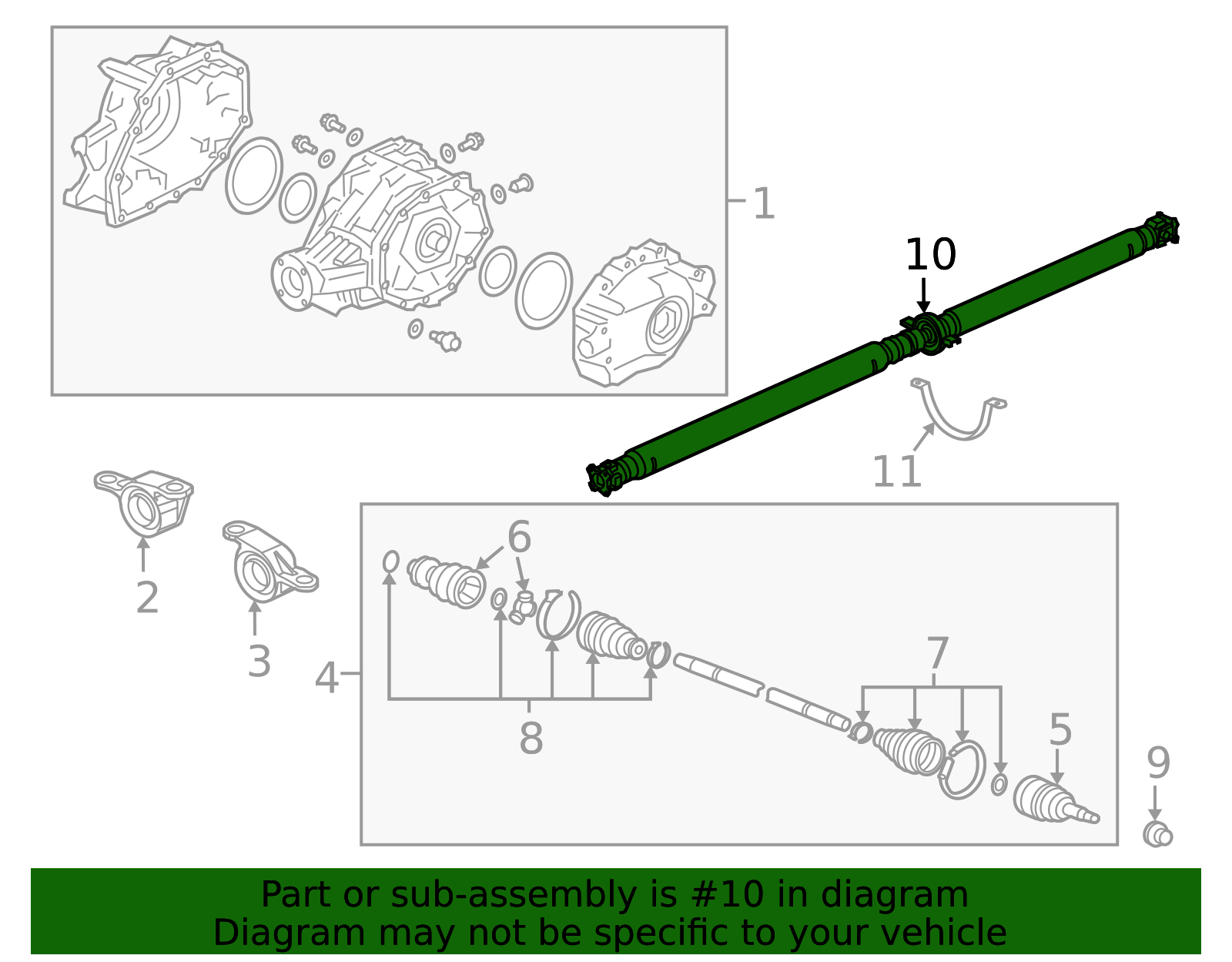 2018-2025 Honda Drive Shaft 40100-TZ6-A23 | Honda Factory Parts