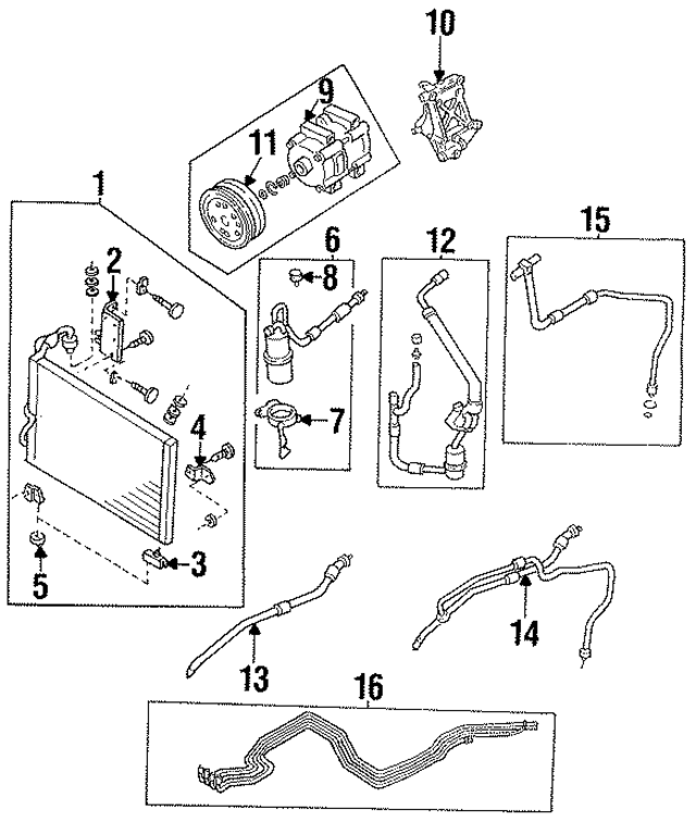 921401B001 - : A/C Receiver Drier for Nissan Image