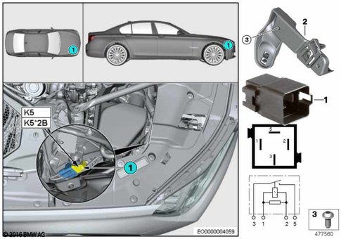 Relay for 2019 BMW 740iX #0
