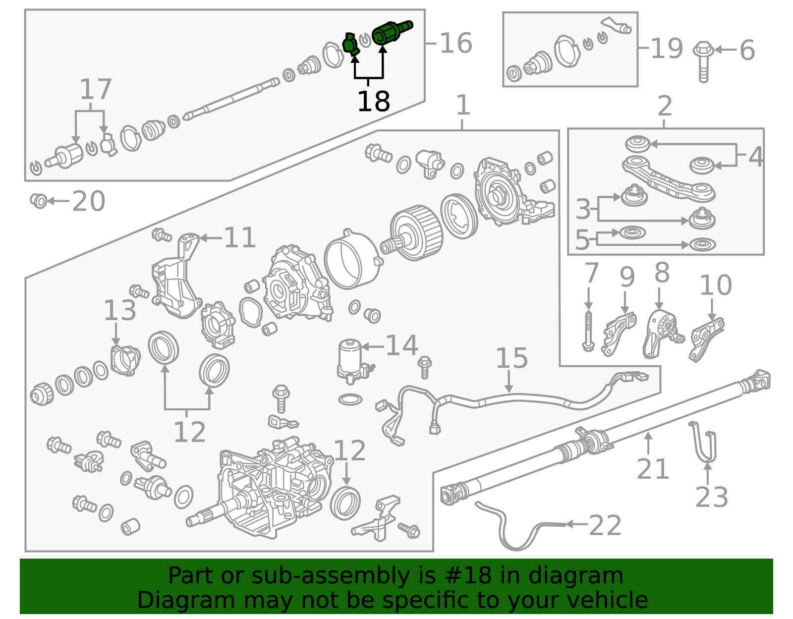 42330-T0G-305 - Outer Joint 2012-2016 Honda CR-V | Honda Parts Online