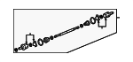 42311T0A000 - : 2012 Honda CR-V - Drive Shaft Assembly L for Honda: CR-V Image