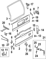 8166321800 - : Lock Holder for Isuzu Image
