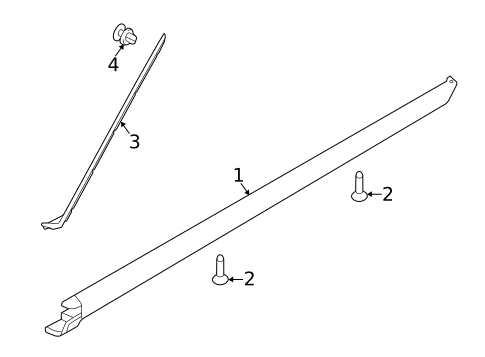 Exterior Trim - Pillars for 2022 Land Rover Discovery Sport #0