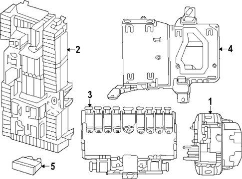 Fuse & Relay for 2025 Mercedes-Benz GLC63 AMG S E Performance #9