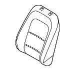 PJ6Z7864416BC - : Seat Back Cover for Ford: Escape Image