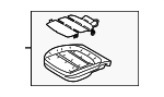 NJ6Z78632A22E - : Seat Cushion Pad for Ford Image