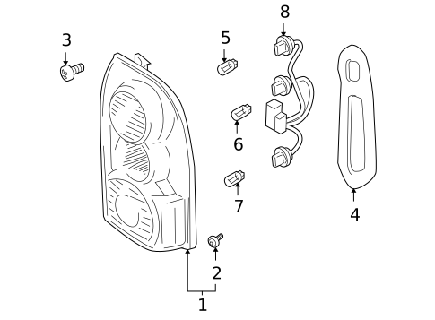 Gaskets & Sealing Systems for 2005 Suzuki Grand Vitara #0