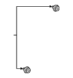 91560SZWJ01 - Body: Lower Quarter Trim Clip for Honda: Accord, Civic, Clarity, CR-V, CR-Z, Fit, HR-V, Insight, Odyssey, Passport, Pilot, Ridgeline Image