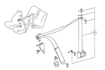 1238606986 - Seat Accessories: Seat Belt for Mercedes-Benz: 280CE Image