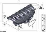 11617576911 - Engine: Intake Manifold System for BMW Image